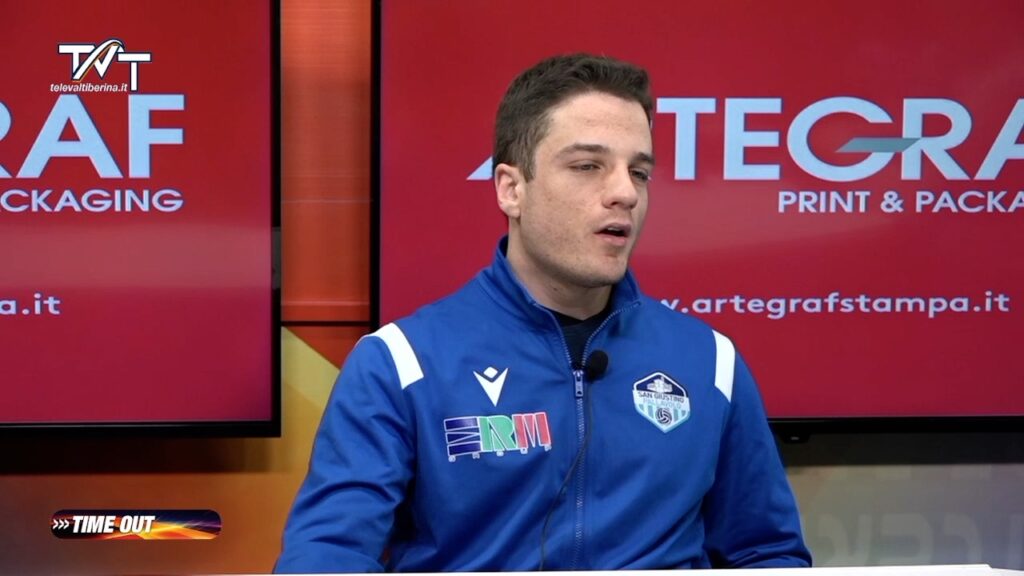 Pallavolo serie A3: Gian Marco Cioffi (ErmGroup San Giustino) “esordio in serie A emozione unica, Marra mio punto di riferimento”