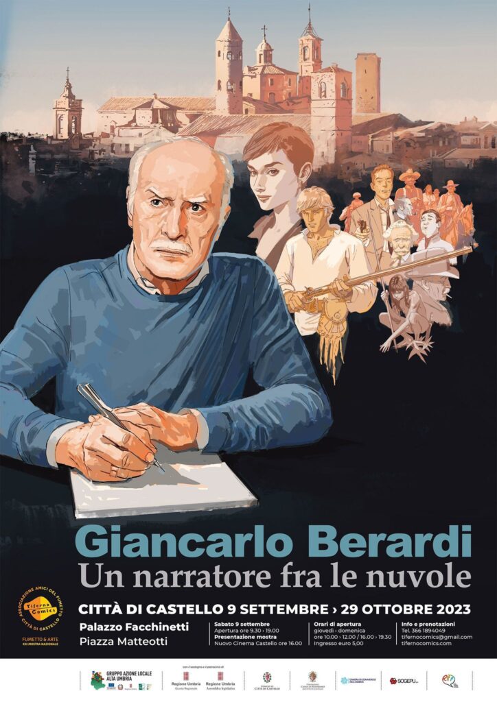 f05384d1-5ef8-4faf-81e1-38b94438702f-1-724x1024 Al via la 21^ edizione di Tiferno Comics: Giancarlo Berardi “Un narratore fra le nuvole”
