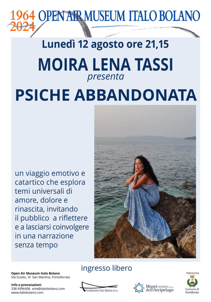 IMG_1063-717x1024 Emozioni sotto le stelle: "Psiche abbandonata" di Moira Lena Tassi all'Open Air Museum Italo Bolano di Portoferraio